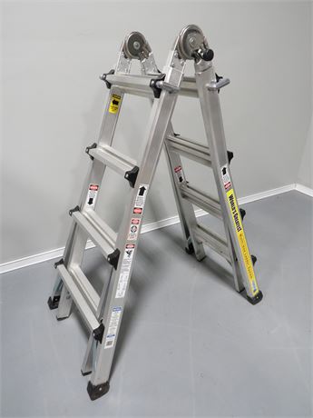 COSCO Aluminum Multi-Use Extension Ladder