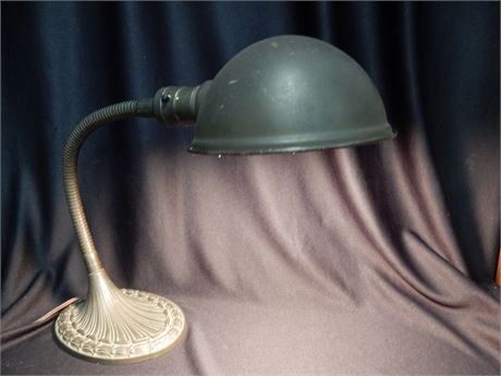 Vintage Greist Brass Desk Lamp