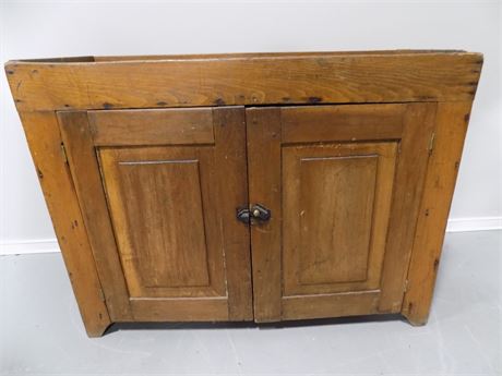 Antique Wash Stand Cabinet