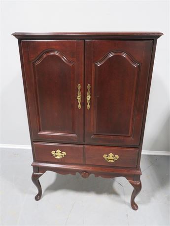 Queen Anne Style TV Armoire