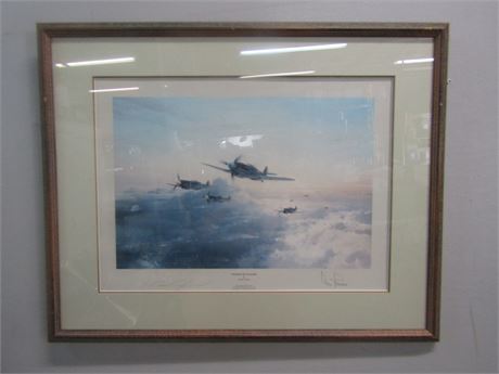 "Flight of the Eagles" Duel Signed Print