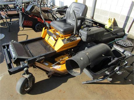 Cub Cadet 44" Z-Force Zero-Turn Mower, with Leaf Kit and Extra Blades