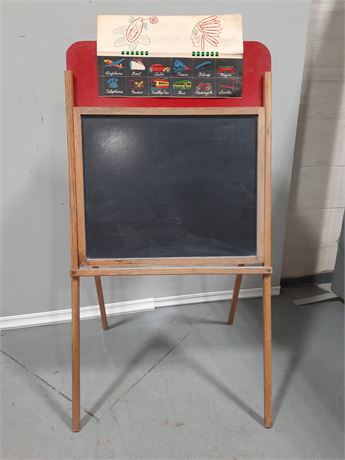 Child Sized Chalkboard Easel