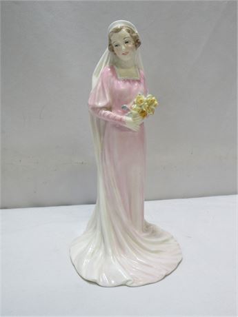 Vintage Royal Doulton Figurine - The Bride HN1600