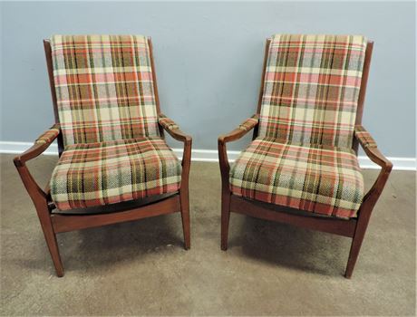Mid Century Modern Lounge Chair Set