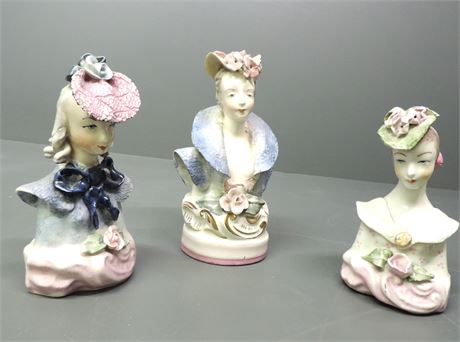 CORDEY Ceramic Victorian Busts
