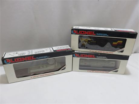 LIONEL O and O27 Gauge Rolling Stock Cars