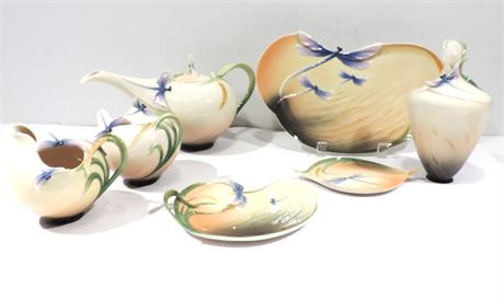 FRANZ Dragonfly Porcelain Collection