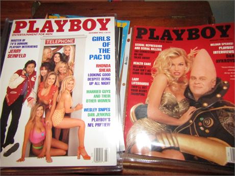 1993 Playboy Collection, Pam Anderson -Cone Heads, Jerry Seinfeld, 9 Pc.