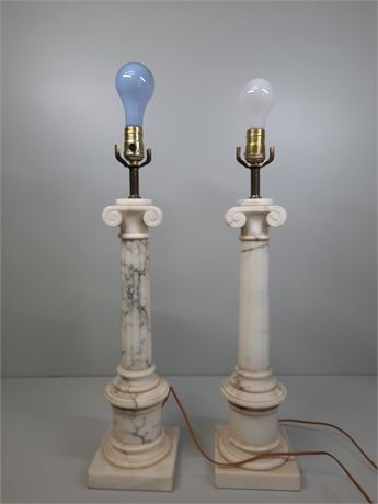 White Marble Lamps