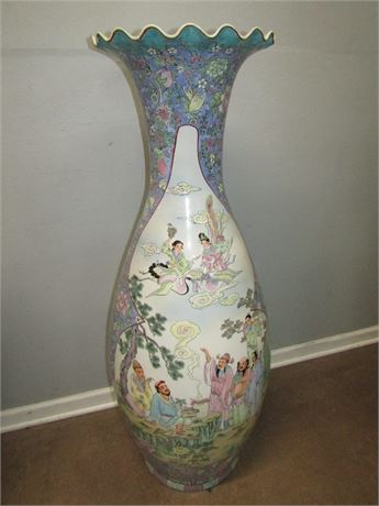 Extra Large Asian Vase