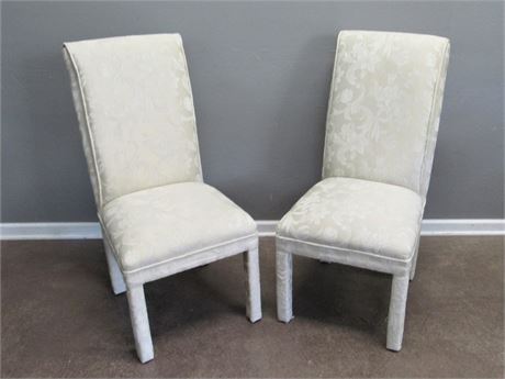 2 Upholstered Dining Chairs