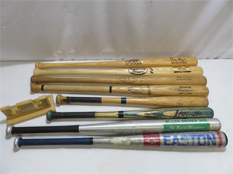 Assorted Baseball Bats