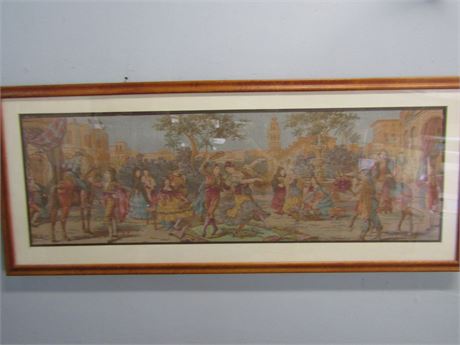 Antique Style Tapestry Art