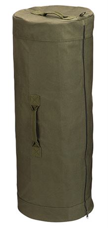 ROTHCO Military Canvas Duffle Bag w/Side Zipper