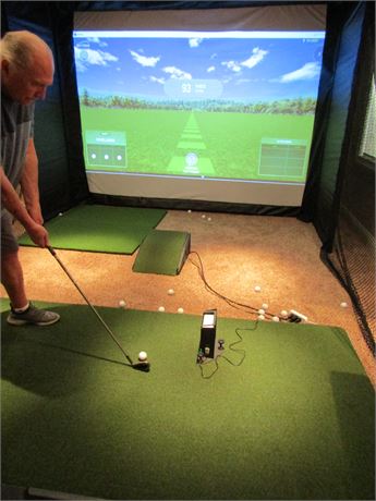 SkyTrak &  SwingBay Golf Simulator Package