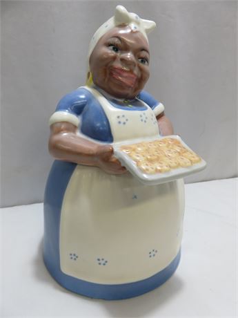 Black Americana "Nanna" Ceramic Cookie Jar