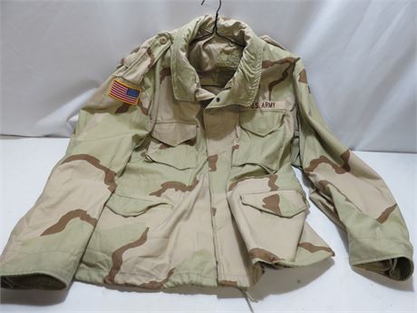 U.S.ARMY Desert Camo Field Jacket - Size XL