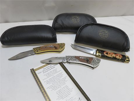 FRANKLIN MINT Collector Knife Set