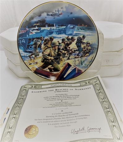 Franklin Mint Commemorative Plates