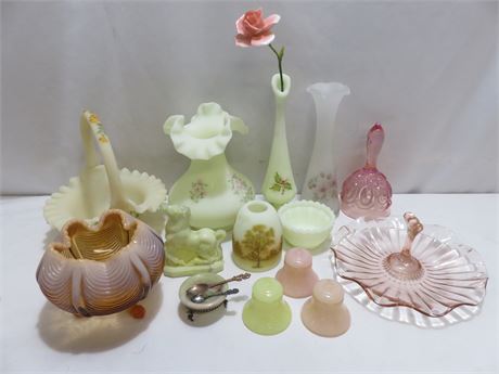 Assorted Decorative Glassware
