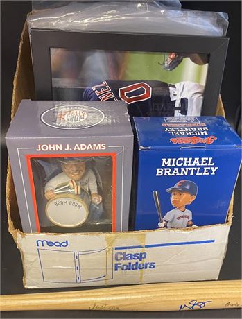 Unique Cleveland Indians/Guardians Collection John Adams Bobblehead