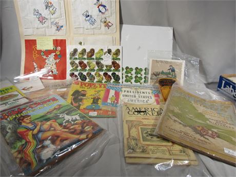Early Children's Books, Comic Books, Railroad and US President Books and More !