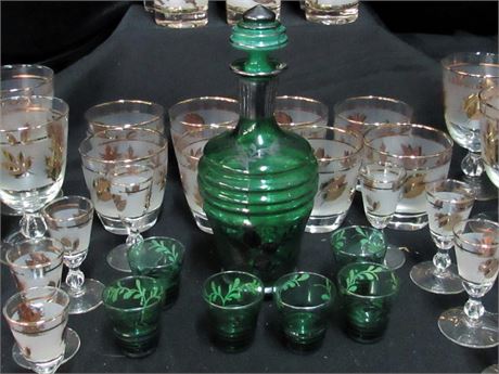 Vintage Glassware Lot - 30+ Pieces