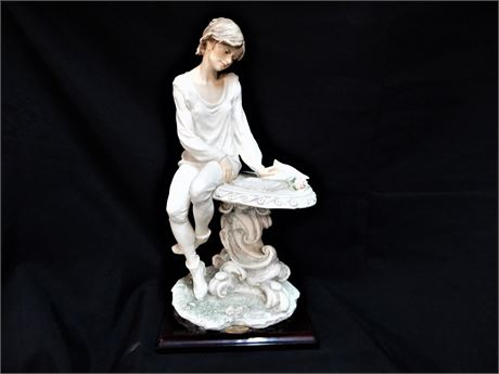 Signed Giusseppe Armani Figurine "Poetry"