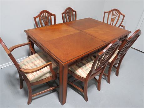 Windsor House Cherry Dining Table Set