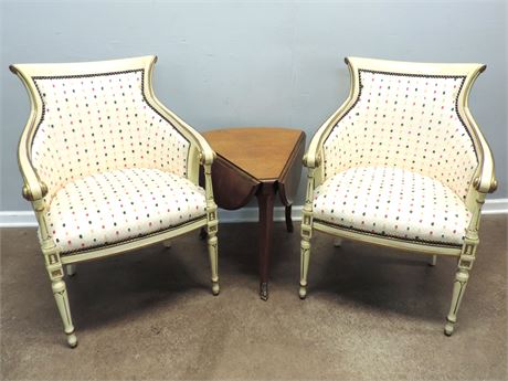 Set of French Provencial Armchairs