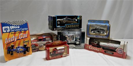 Collectible Die Cast Metal State Highway Patrol Car/Bank and More