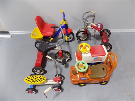 Push & Pedal Ride Toys