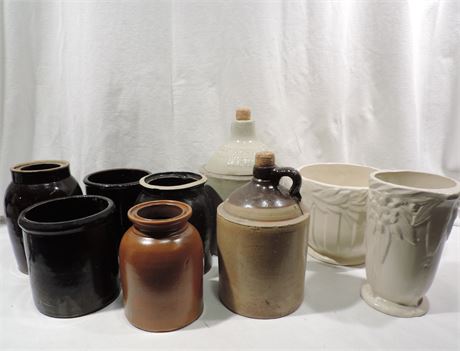 STRONG, COBB & Co. Pottery Lot