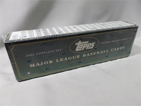2002 TOPPS MLB Complete Baseball Card Set
