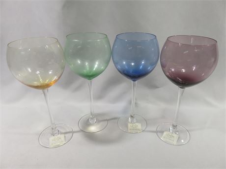 LENOX Gems Balloon Wine Glass Set
