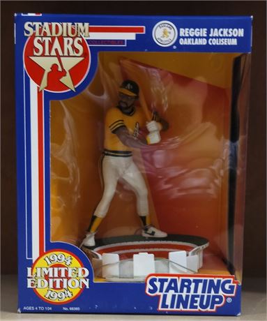 1994 Starling Lineup Reggie Jackson Stadium Stars Oakland Athletics