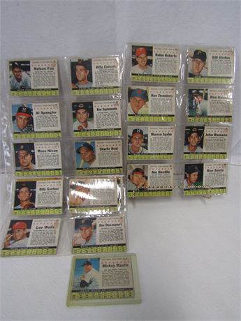1961 Post Cereal Baseball Cards