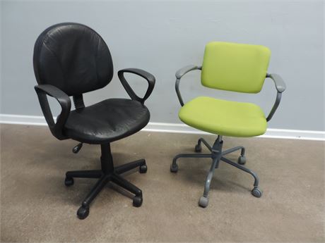 Adjustable Swivel Office Chair Set