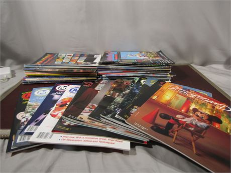 Large Disney Magazine Collectible Lot,