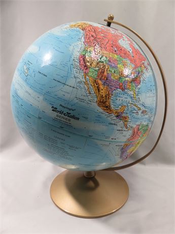 REPLOGLE 12-inch World Nation Series Globe