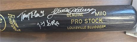 Sandy Alomar Jr. Cleveland Indians Autograph Bat