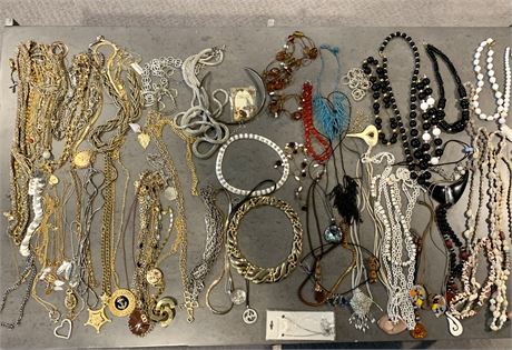 Lot of COSTUME NECKLACES
