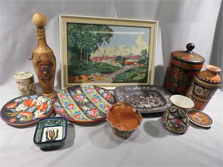 Russian Pottery & Decoratives