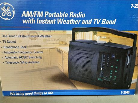 Am/Fm Portable Radio
