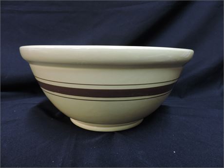 Vintage Style Stoneware Large Mixing Bowl