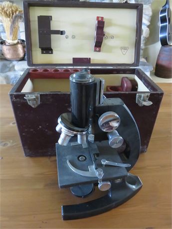 Vintage BAUSCH & LOMB Microscope