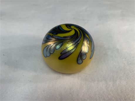 DANIEL LOTTON Signed Paper Weight
