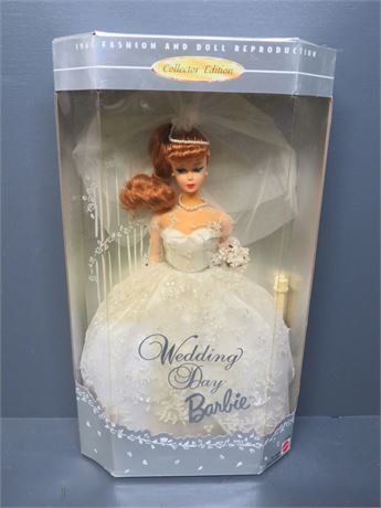 1996 Wedding Day Barbie Doll - Collector Edition