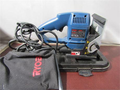 Ryobi JM-8O, Biscuit Joiner Kit, with  Dustbag Corded Hard Case